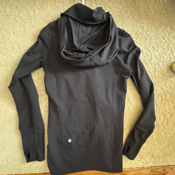Lululemon Stride Jacket II Hooded Black Size 4 - Picture 4 of 15